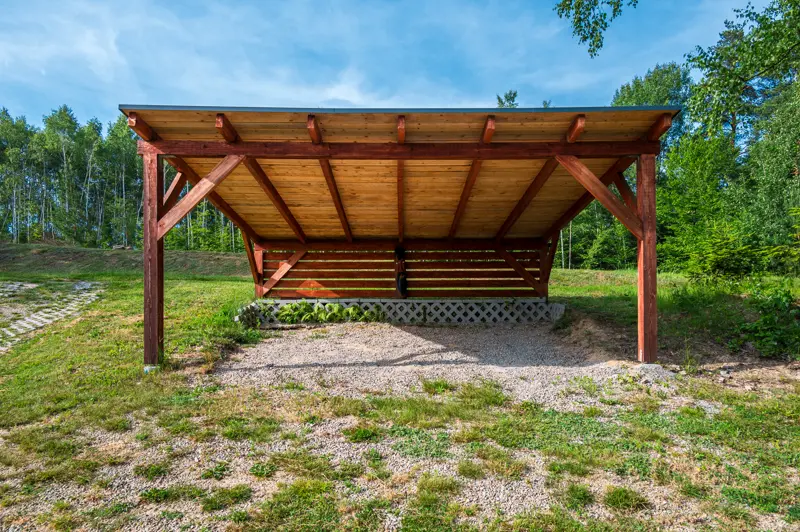 Zadaszony grill