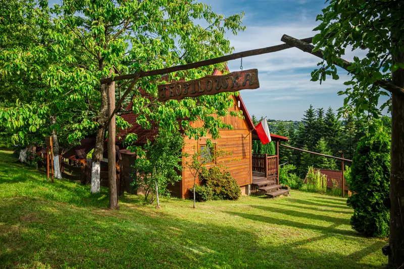 Domek nr 1 — widok z zewnątrz